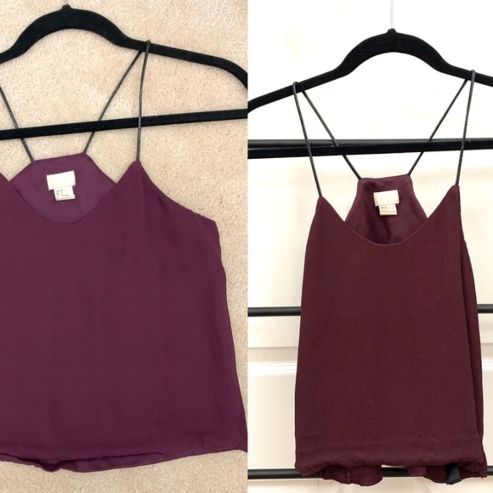 H&M Maroon Camisole
